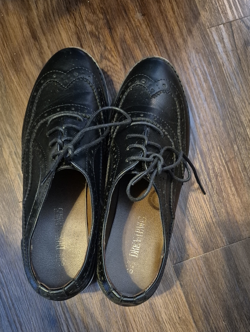 Classic Black Women's  Oxfords